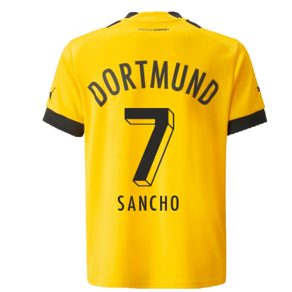 2022-2023 Borussia Dortmund Home Shirt (Kids) (SANCHO 7)