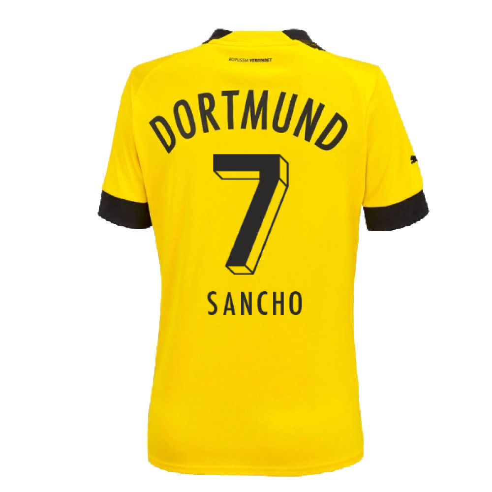 2022-2023 Borussia Dortmund Home Shirt - Ladies (SANCHO 7)