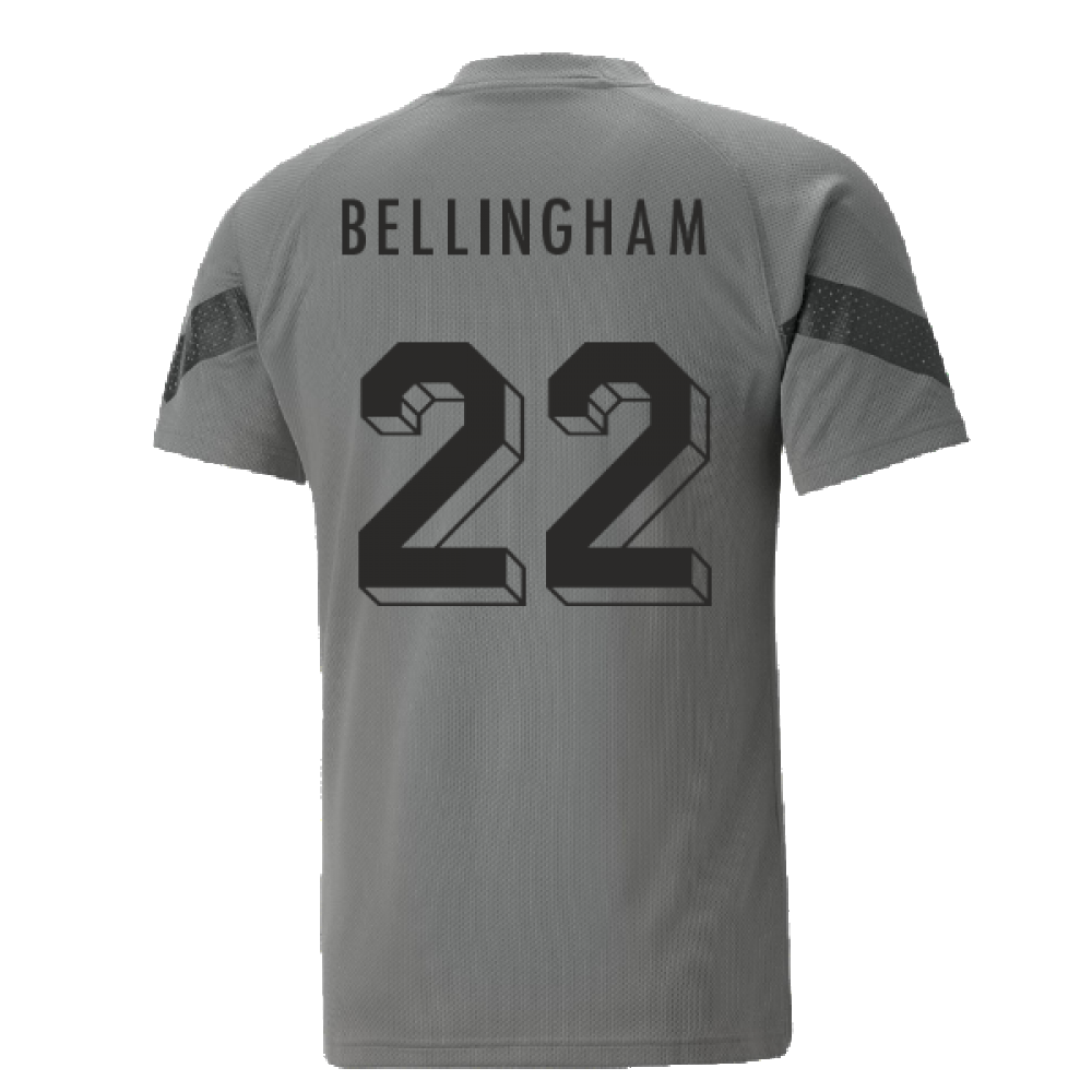 2022-2023 Borussia Dortmund Training Jersey (Smoked Pearl) (BELLINGHAM 22)