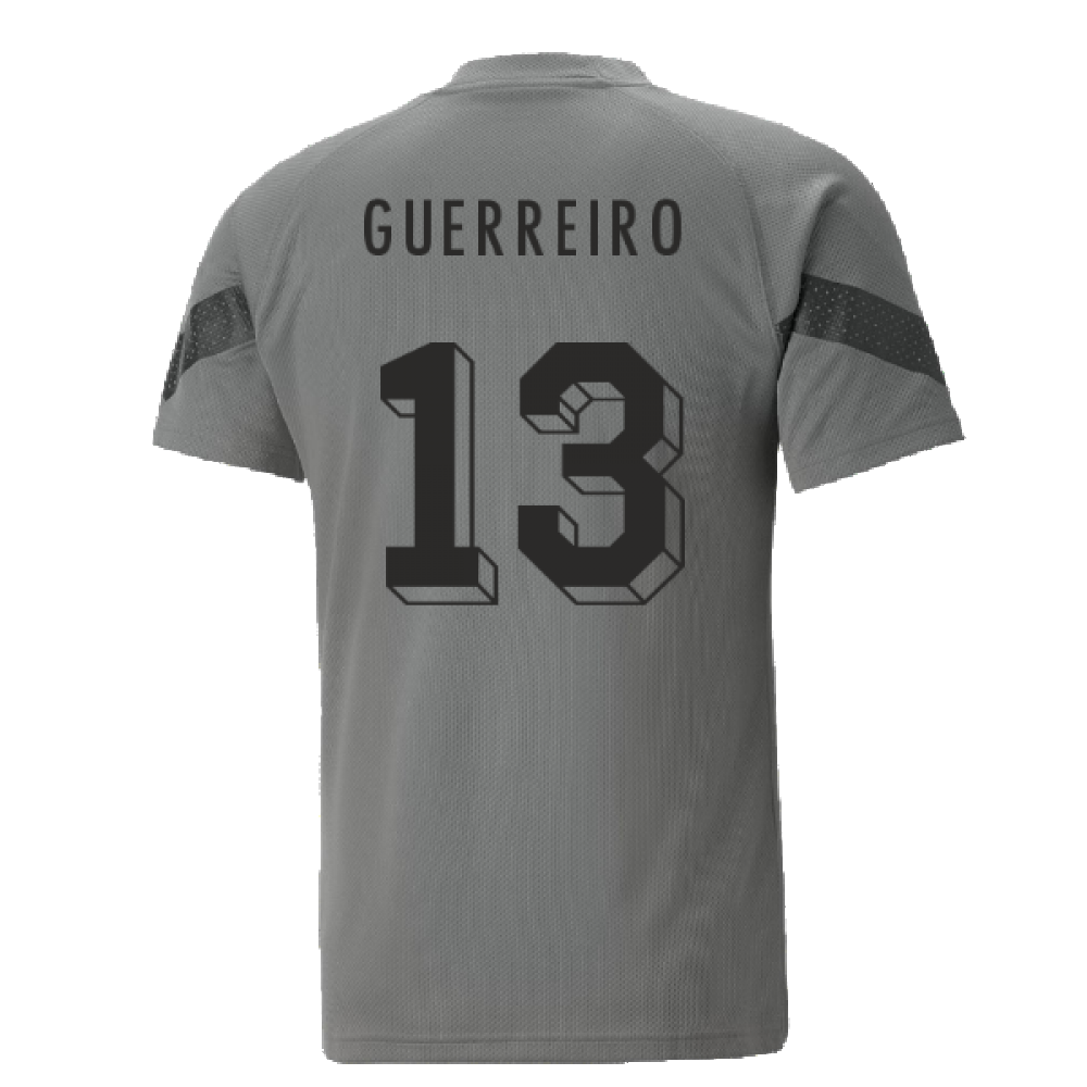 2022-2023 Borussia Dortmund Training Jersey (Smoked Pearl) (GUERREIRO 13)