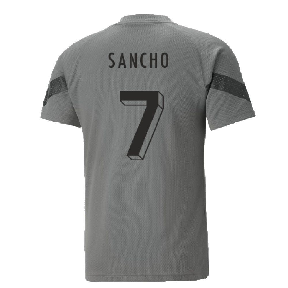 2022-2023 Borussia Dortmund Training Jersey (Smoked Pearl) (SANCHO 7)