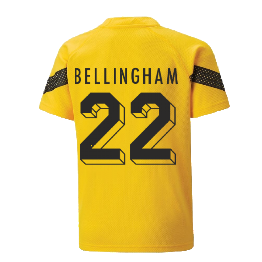 2022-2023 Borussia Dortmund Training Jersey (Yellow) - Kids (BELLINGHAM 22)