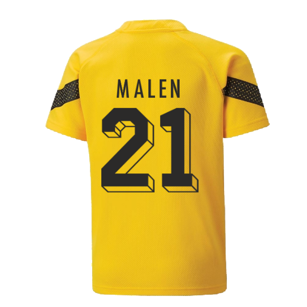 2022-2023 Borussia Dortmund Training Jersey (Yellow) - Kids (MALEN 21)