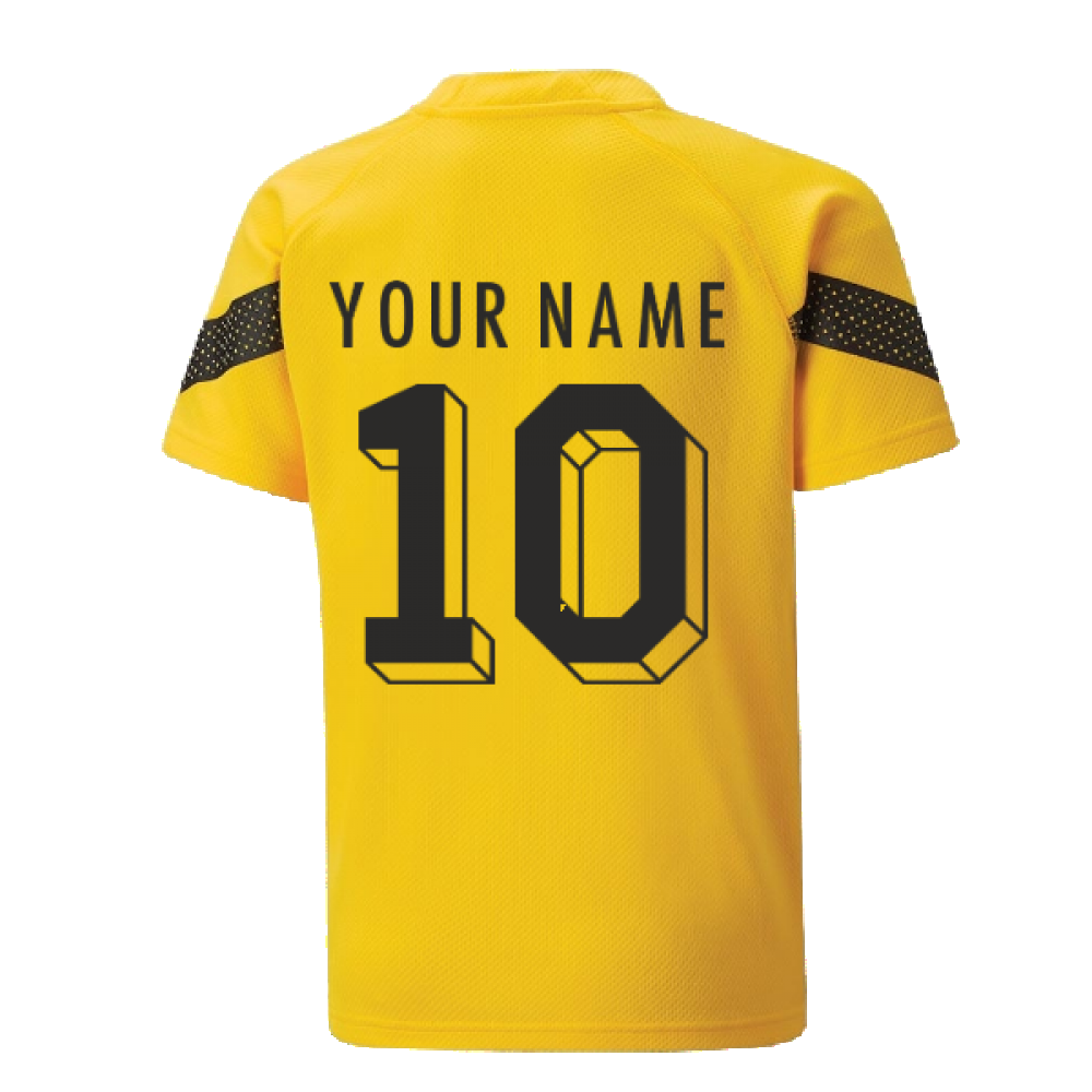 2022-2023 Borussia Dortmund Training Jersey (Yellow) - Kids (Your Name)