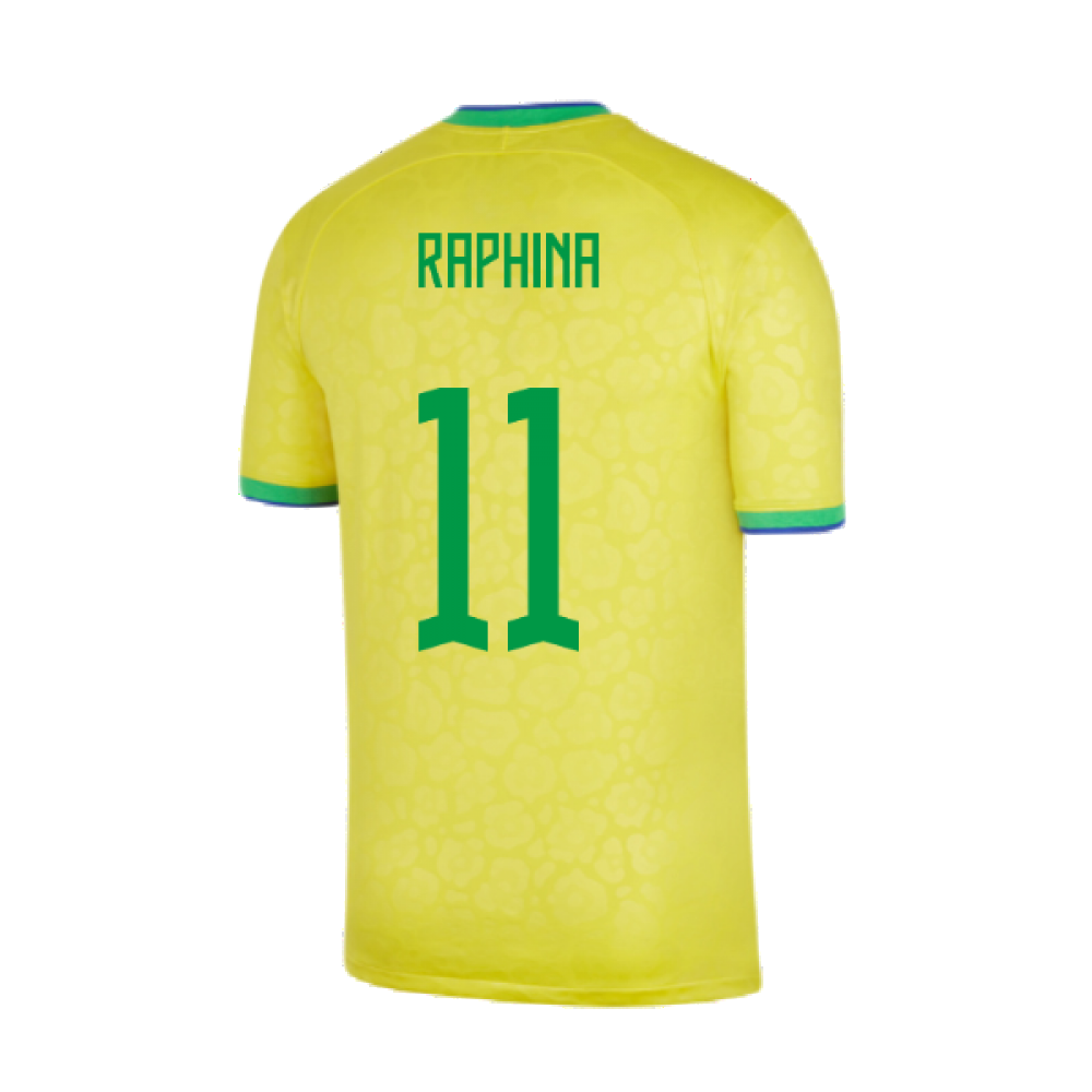 2022-2023 Brazil Home Vapor Shirt (Raphina 11)