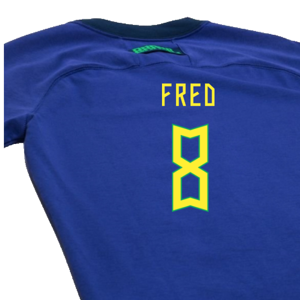 2022-2023 Brazil Travel Short Sleeve Top (Fred 8)