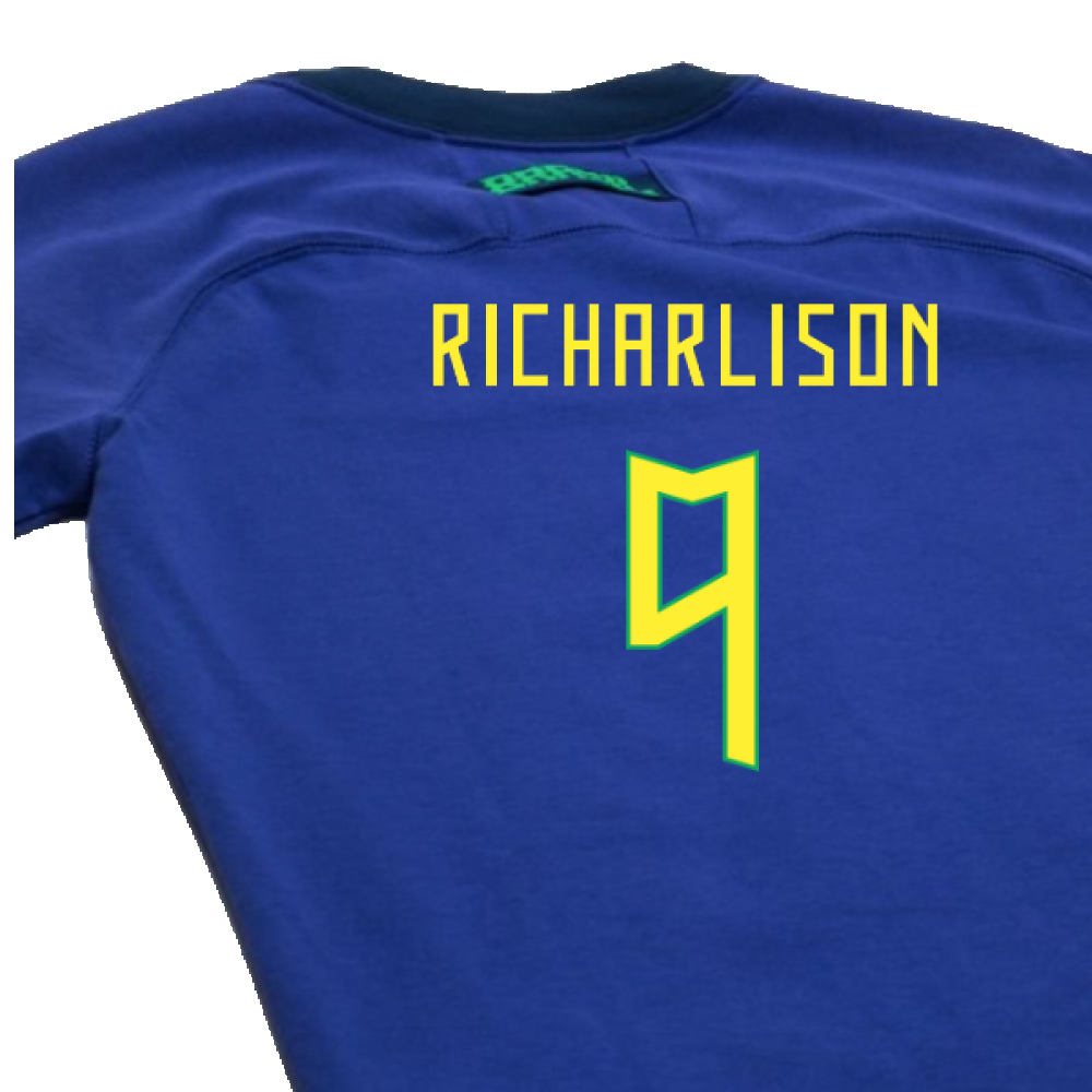 2022-2023 Brazil Travel Short Sleeve Top (Richarlison 9)