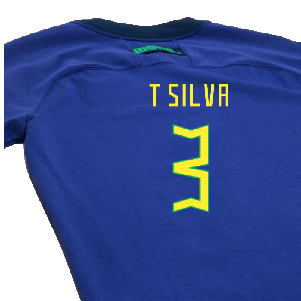 2022-2023 Brazil Travel Short Sleeve Top (T Silva 3)