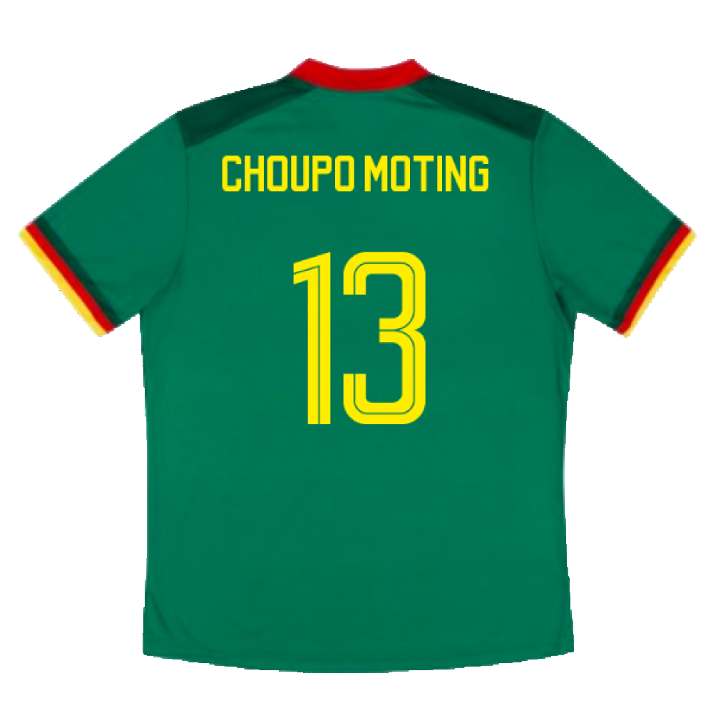 2022-2023 Cameroon Home Pro Shirt (Kids) (CHOUPO MOTING 13)