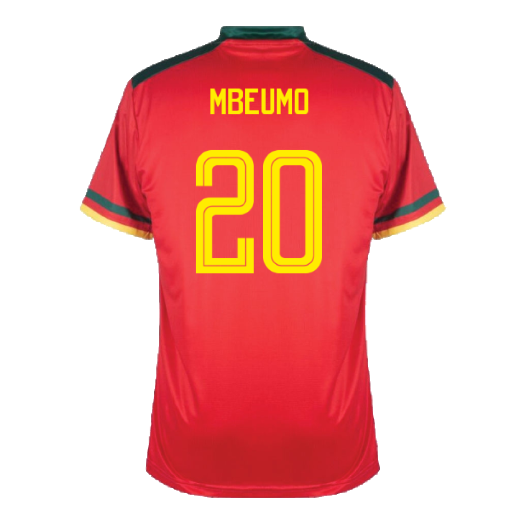 2022-2023 Cameroon Third Pro Shirt (Kids) (MBEUMO 20)