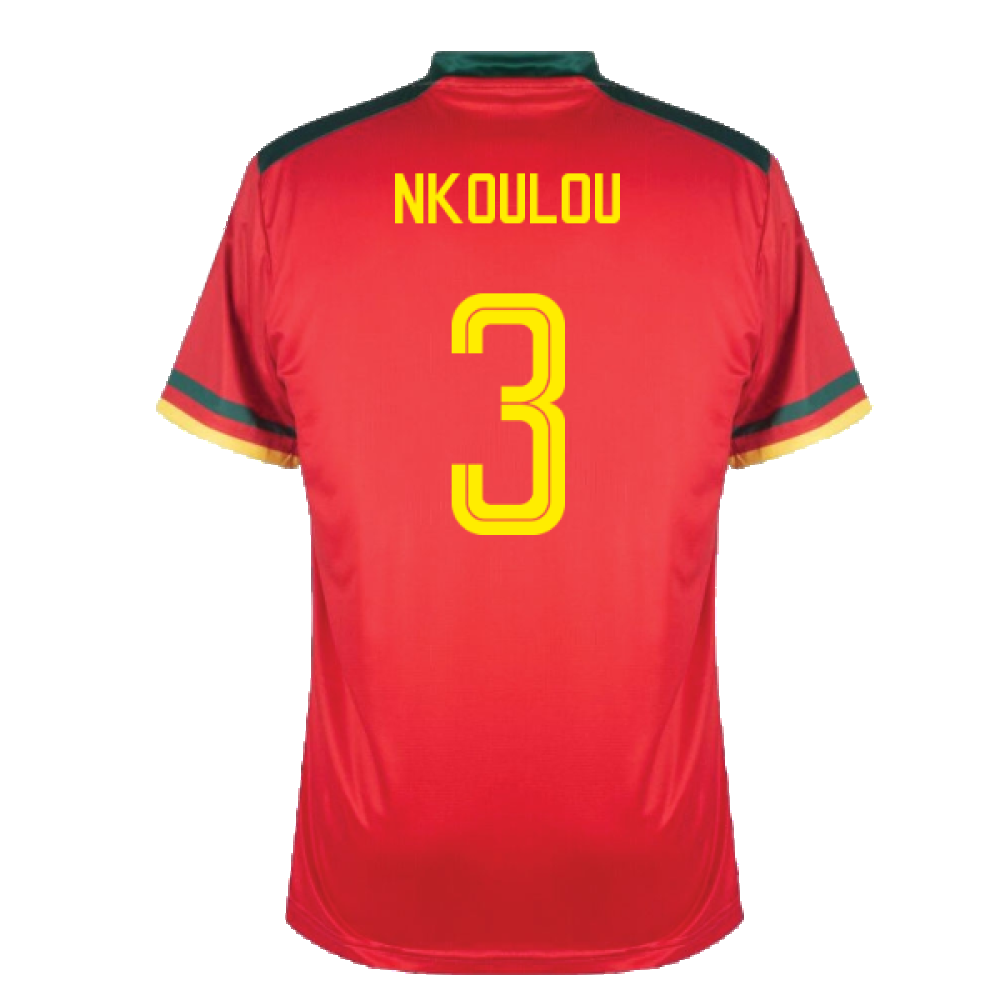 2022-2023 Cameroon Third Pro Shirt (Kids) (NKOULOU 3)