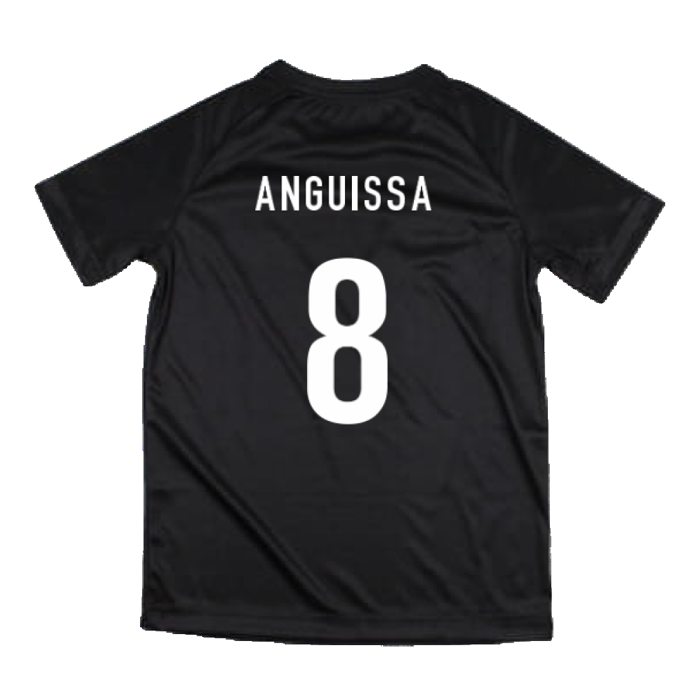 2022-2023 Cameroon Training Tee (Black) - Kids (ANGUISSA 8)