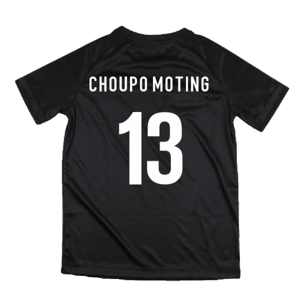 2022-2023 Cameroon Training Tee (Black) - Kids (CHOUPO MOTING 13)