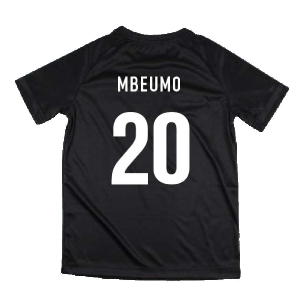 2022-2023 Cameroon Training Tee (Black) - Kids (MBEUMO 20)