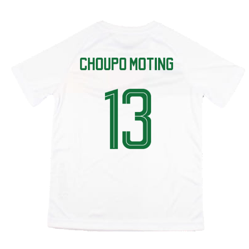 2022-2023 Cameroon Training Tee (White) - Kids (CHOUPO MOTING 13)