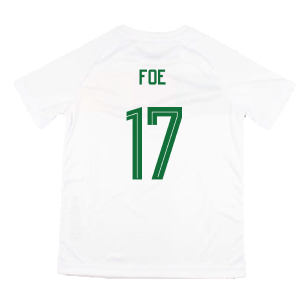 2022-2023 Cameroon Training Tee (White) - Kids (FOE 17)