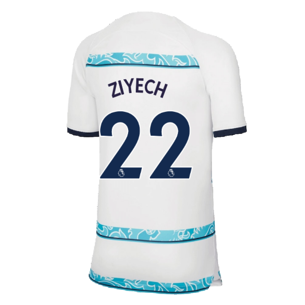 2022-2023 Chelsea Away Shirt (Kids) (ZIYECH 22)