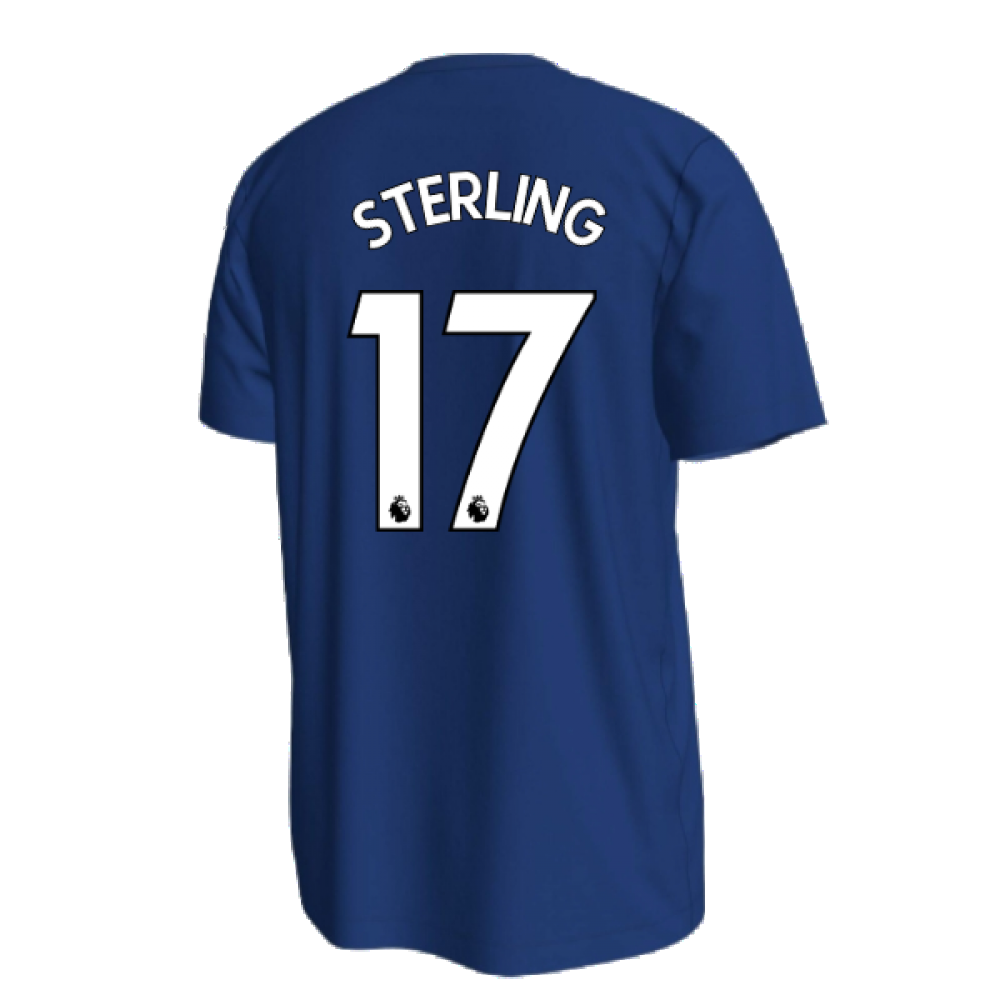 2022-2023 Chelsea Crest Tee (Blue) (STERLING 17)