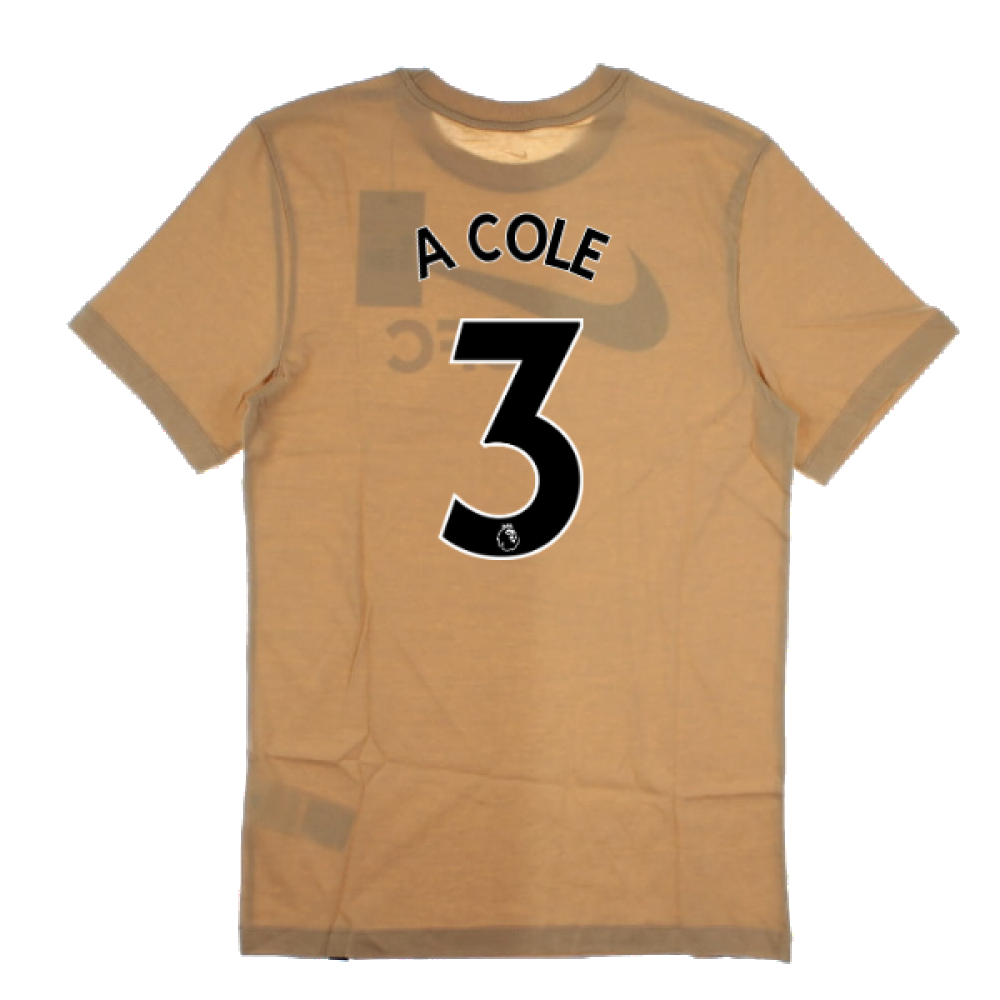 2022-2023 Chelsea Swoosh Tee (Beige) (A COLE 3)