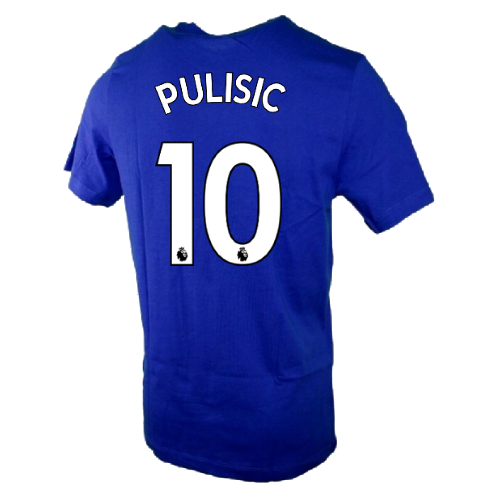 2022-2023 Chelsea Swoosh Tee (Blue) (PULISIC 10)