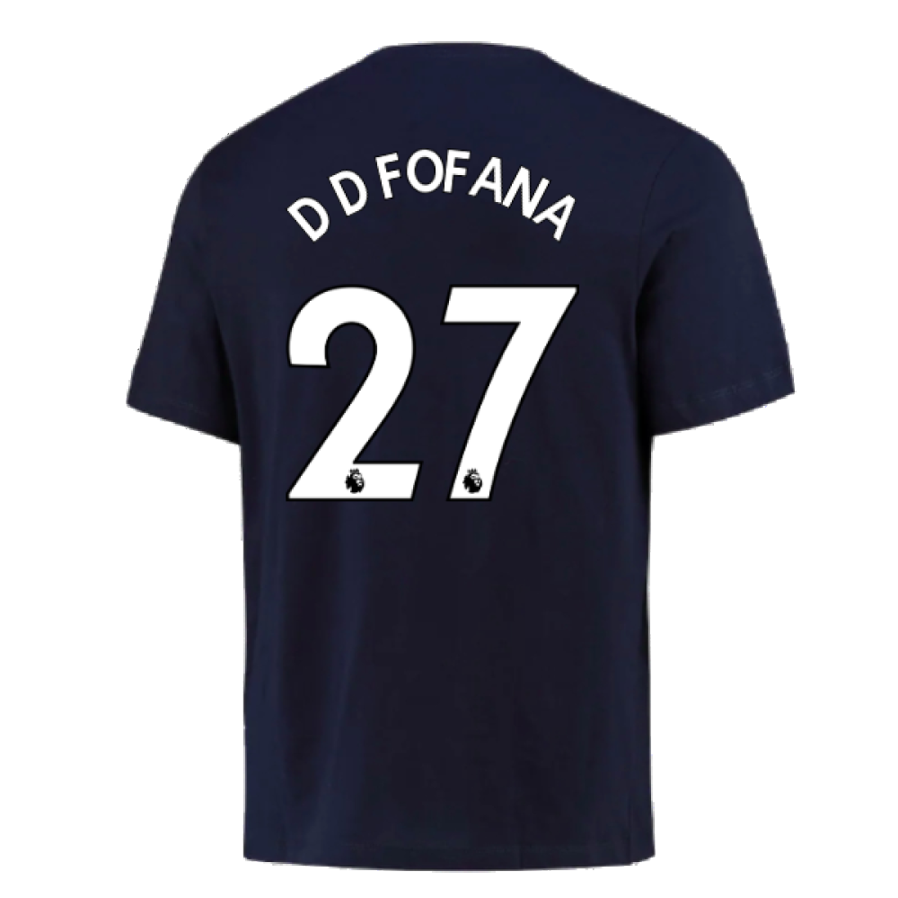 2022-2023 Chelsea Swoosh Tee (Navy) (D D Fofana 27)