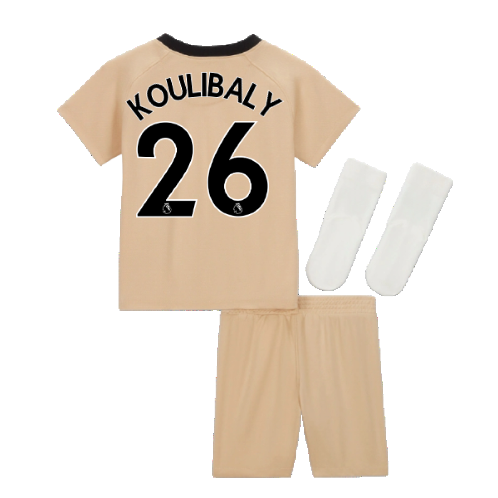 2022-2023 Chelsea Third Little Boys Mini Kit (KOULIBALY 26)