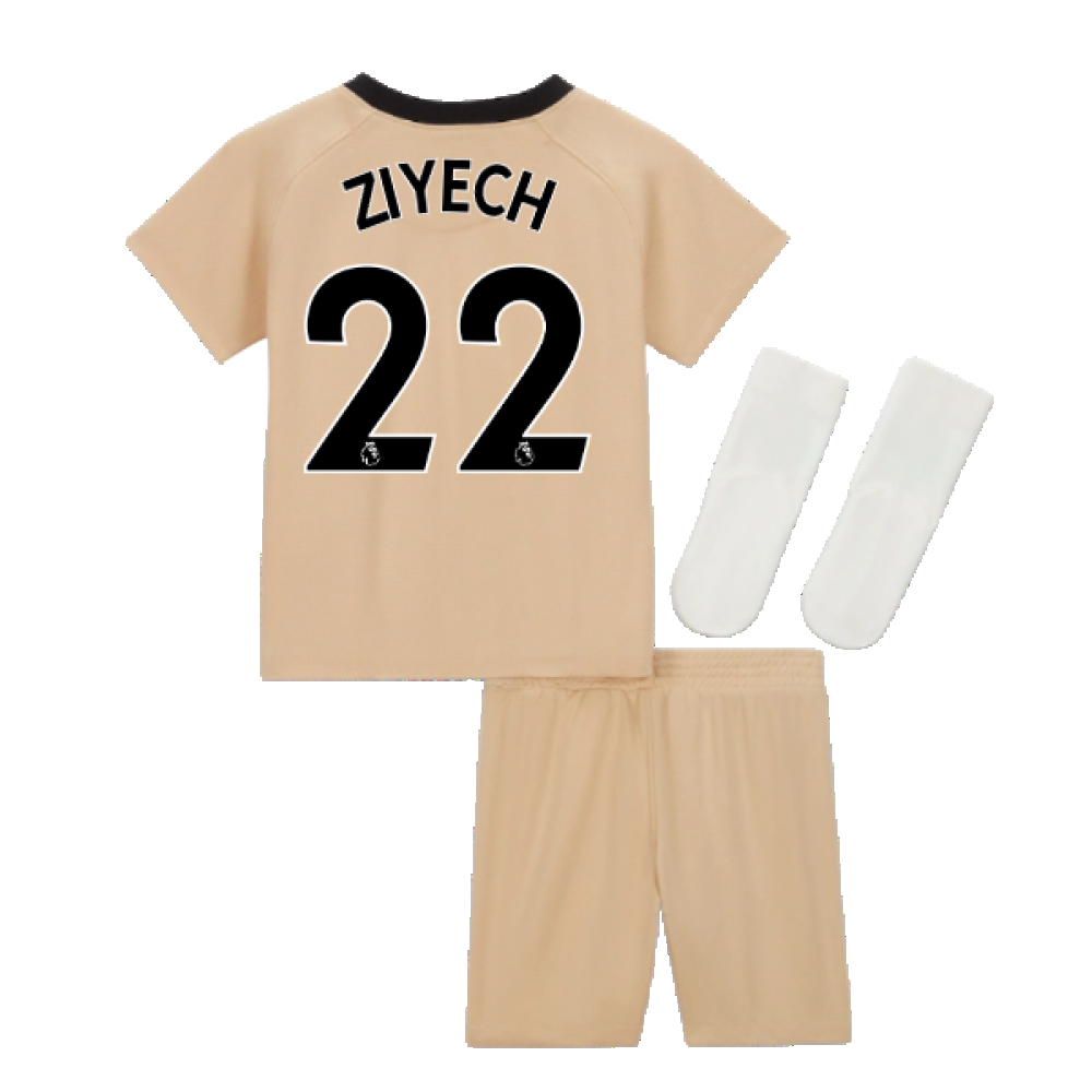 2022-2023 Chelsea Third Little Boys Mini Kit (ZIYECH 22)