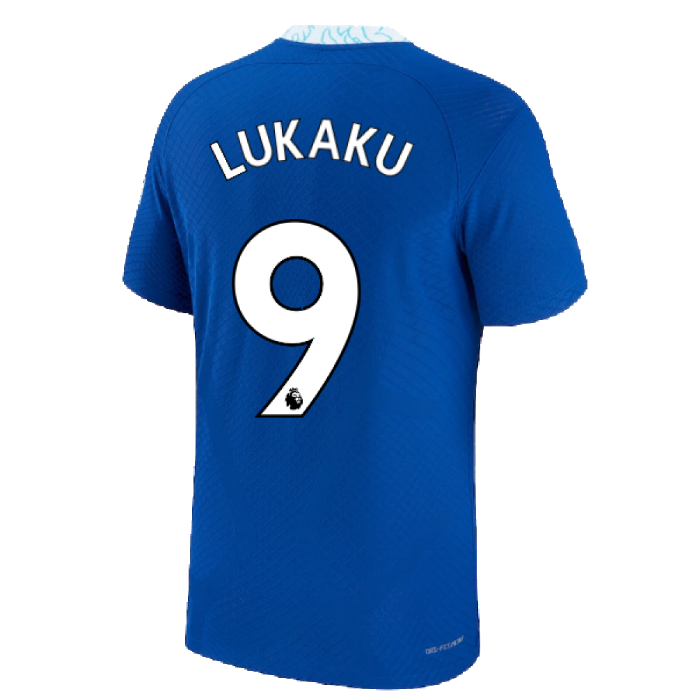 2022-2023 Chelsea Vapor Match Home Shirt (LUKAKU 9)