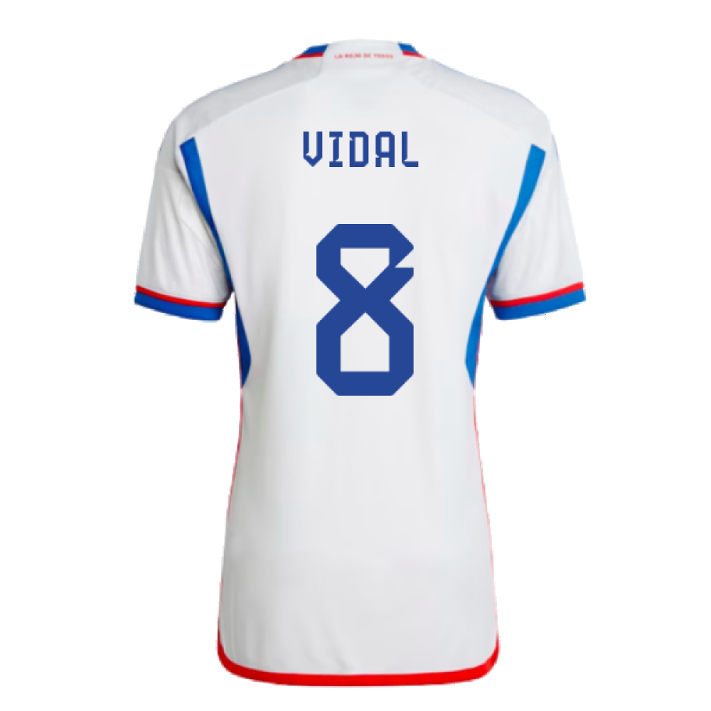 2022-2023 Chile Away Shirt (VIDAL 8)