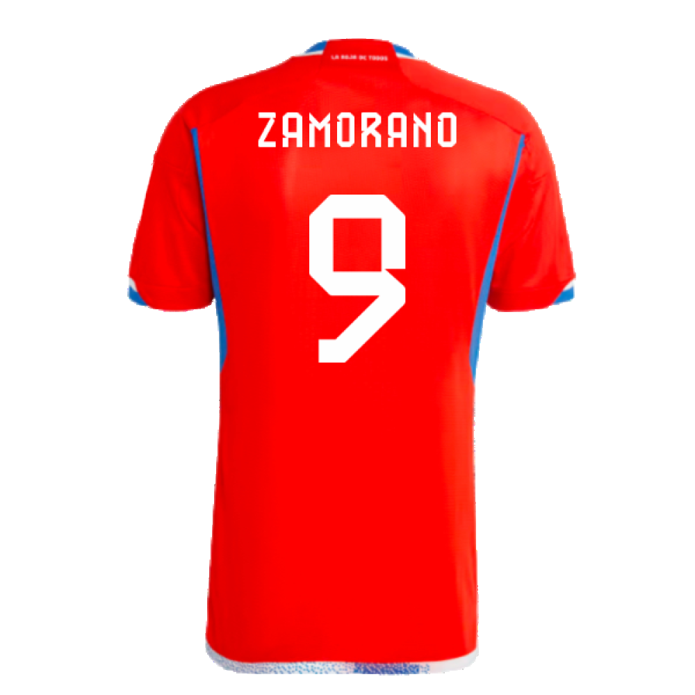 2022-2023 Chile Home Shirt (ZAMORANO 9)