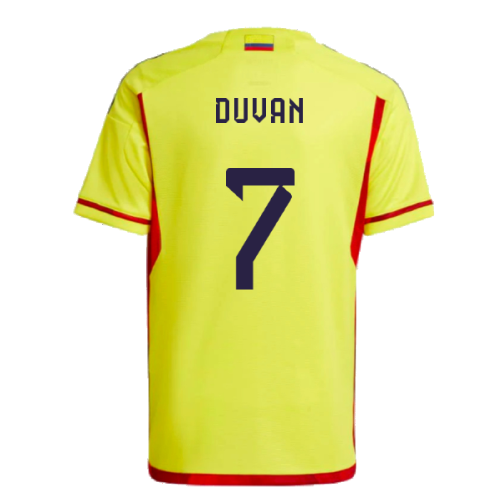 2022-2023 Colombia Home Shirt (Kids) (DUVAN 7)