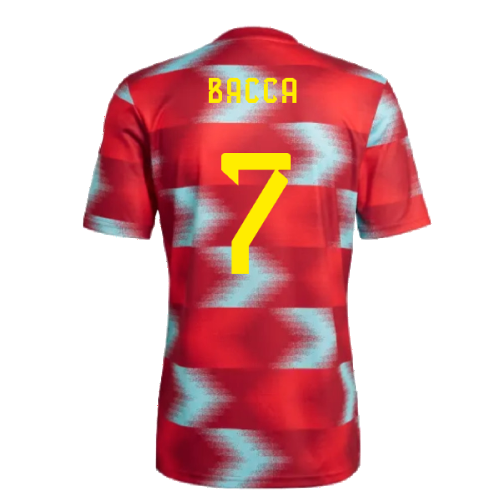 2022-2023 Colombia Pre-Match Shirt (Red) (BACCA 7)