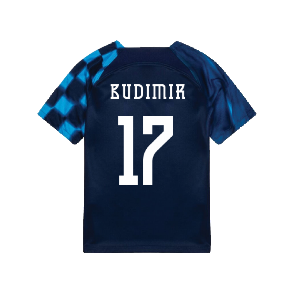 2022-2023 Croatia Away Mini Kit (Budimir 17)