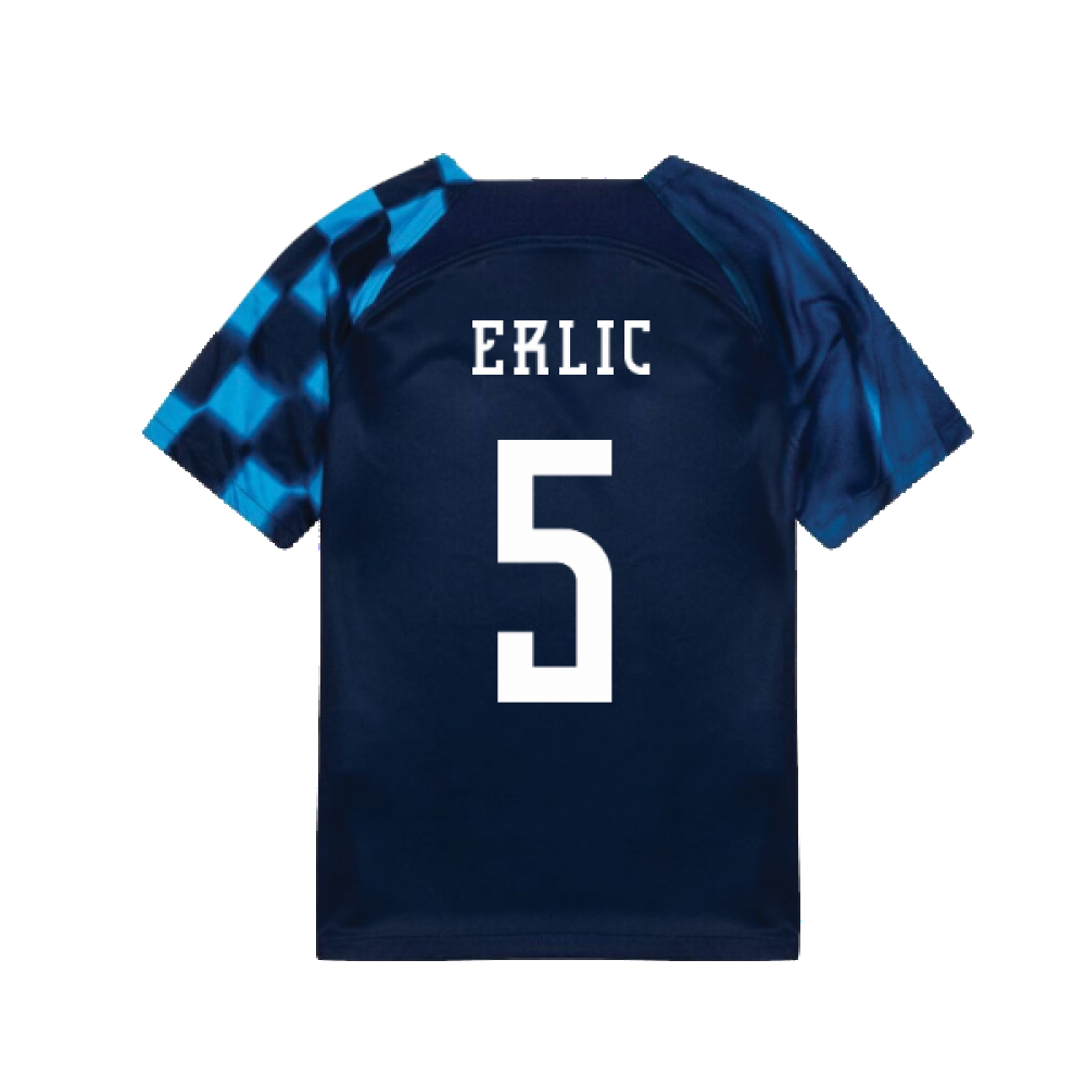 2022-2023 Croatia Away Mini Kit (Erlic 5)