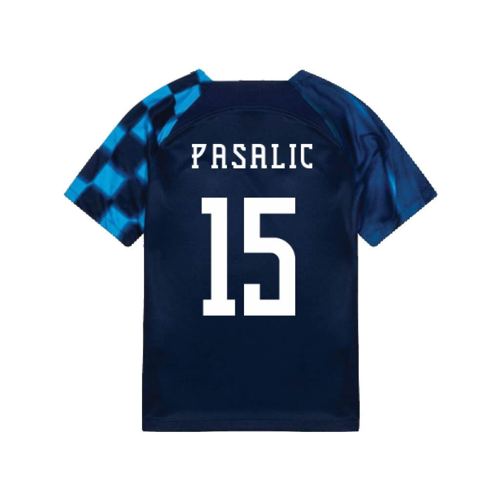 2022-2023 Croatia Away Mini Kit (Pasalic 15)