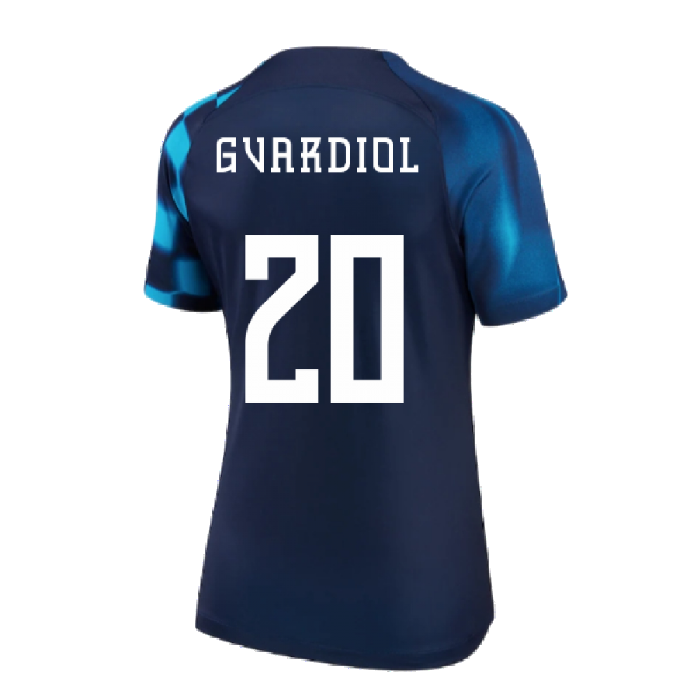 2022-2023 Croatia Away Shirt (Ladies) (Gvardiol 20)