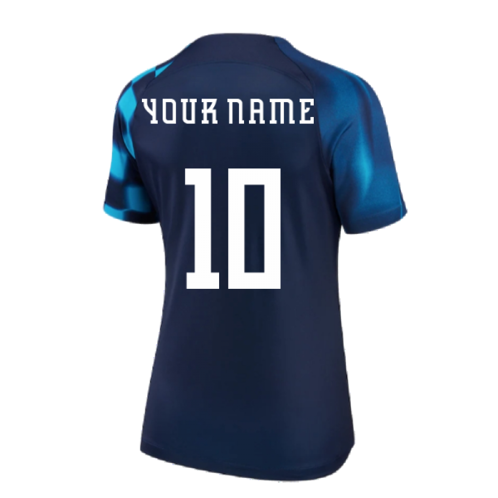 2022-2023 Croatia Away Shirt (Ladies) (Your Name)