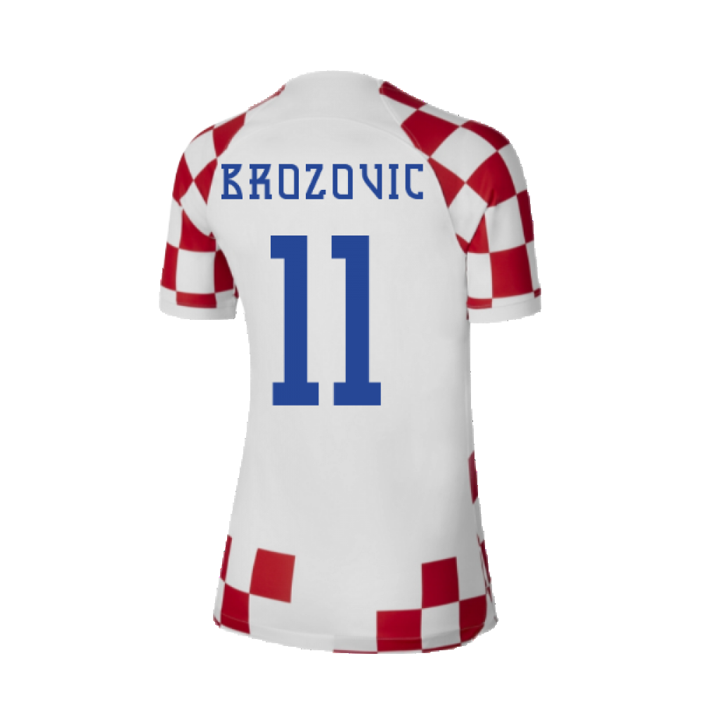 2022-2023 Croatia Home Shirt (Ladies) (Brozovic 11)