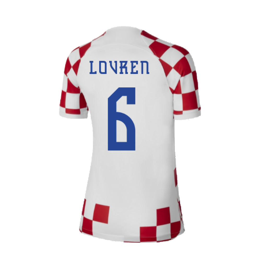 2022-2023 Croatia Home Shirt (Ladies) (Lovren 6)