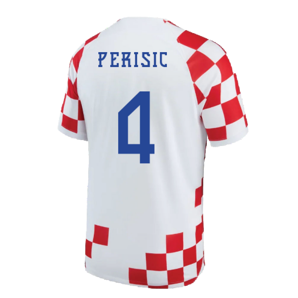 2022-2023 Croatia Home Shirt (PERISIC 4)