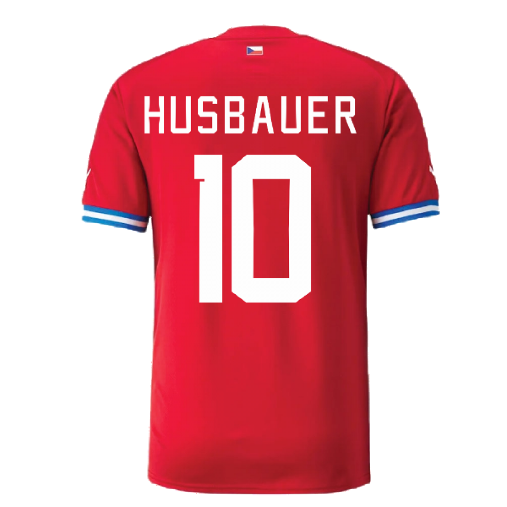 2022-2023 Czech Republic Home Shirt (HUSBAUER 10)