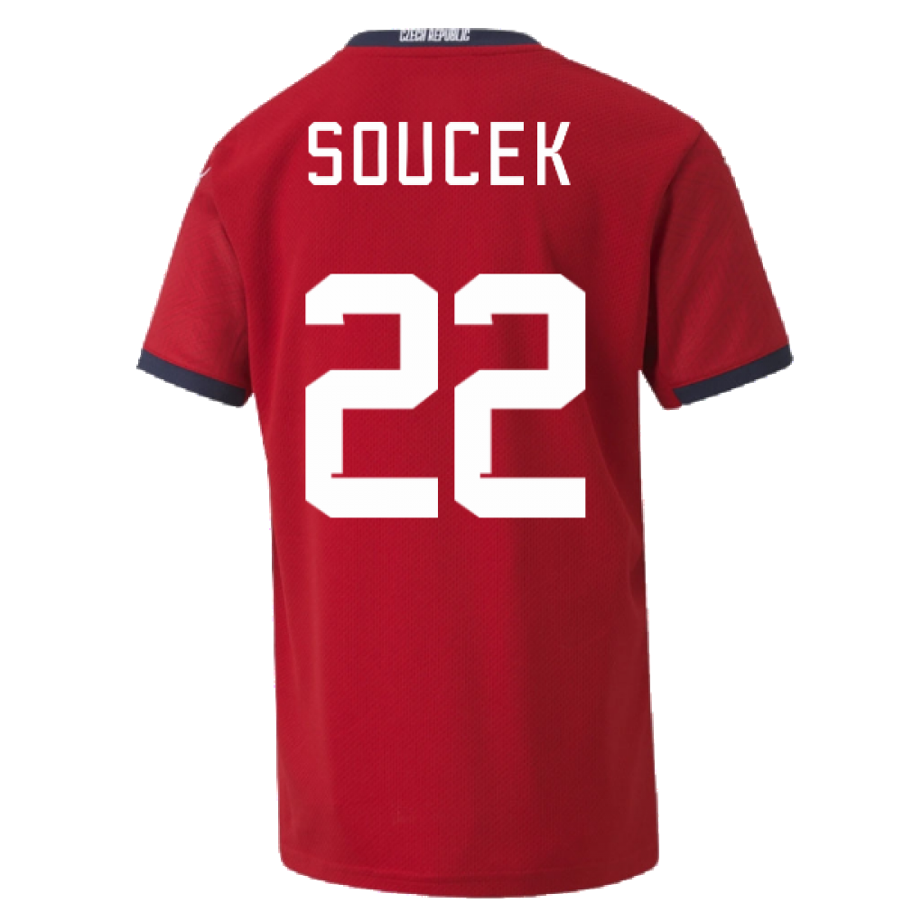 2022-2023 Czech Republic Home Shirt (Kids) (SOUCEK 22)