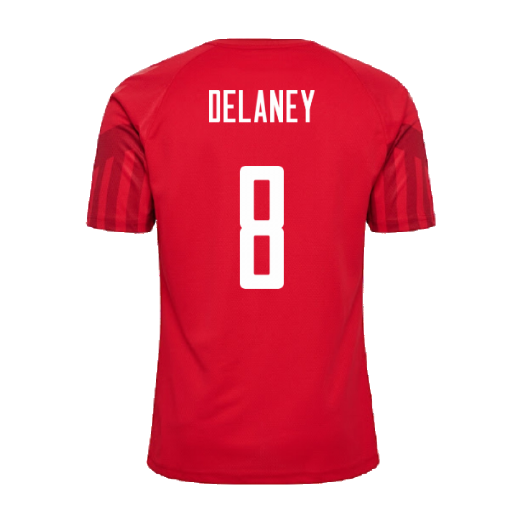 2022-2023 Denmark Home Jersey (Delaney 8)