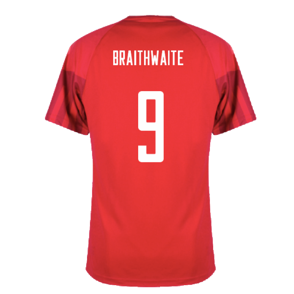 2022-2023 Denmark Home Shirt - Kids (Braithwaite 9)