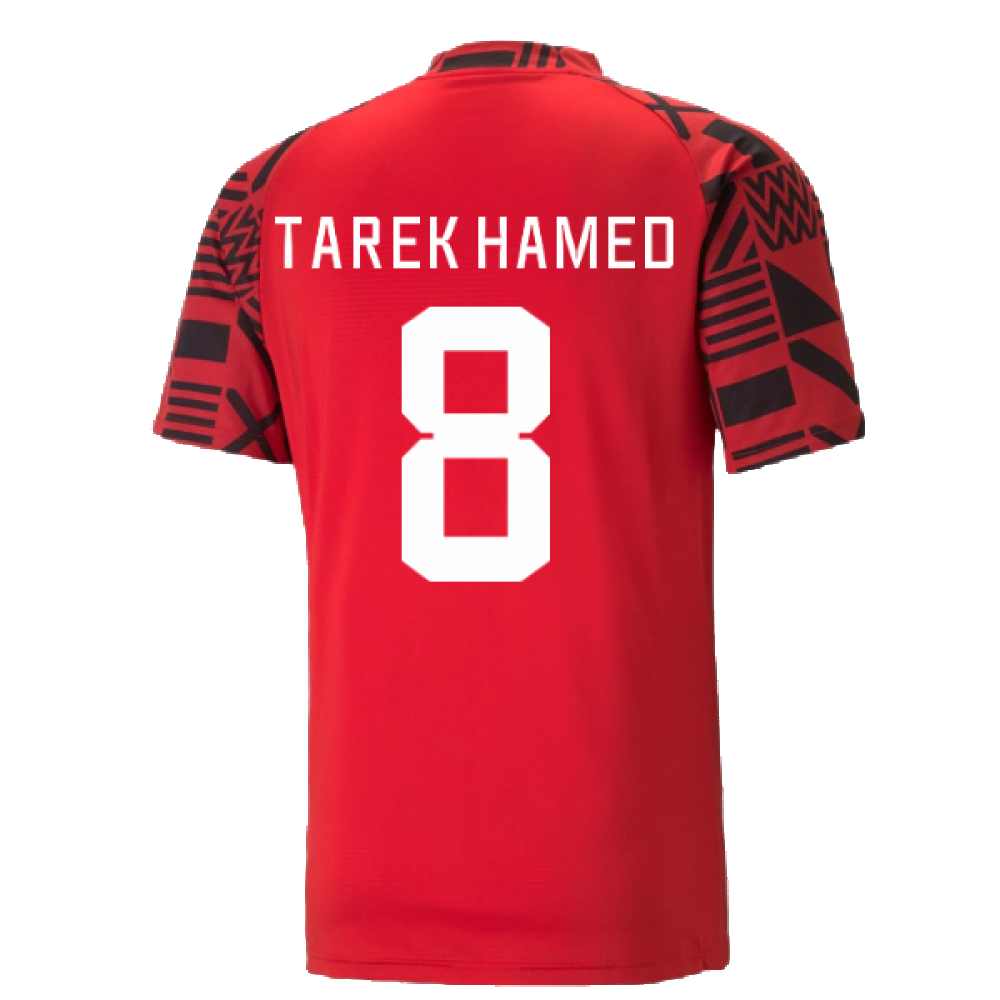 2022-2023 Egypt Pre-Match Jersey (Red) (TAREK HAMED 8)