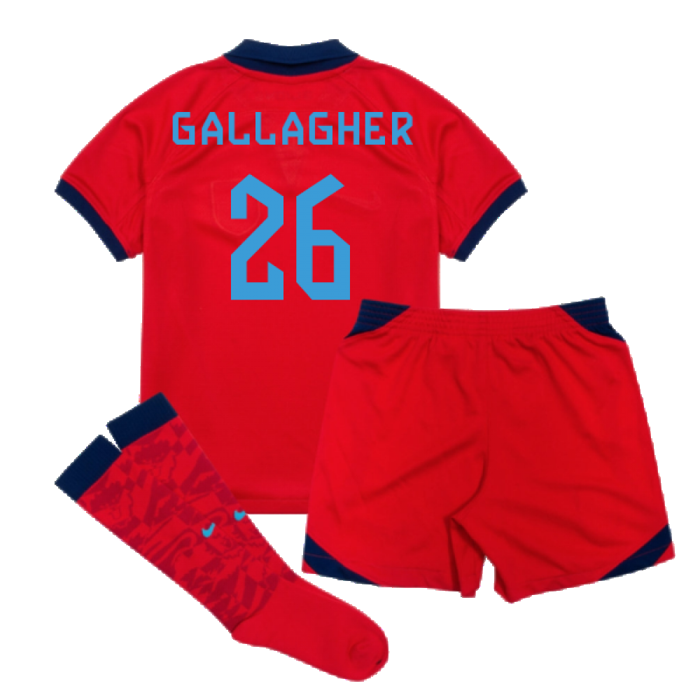 2022-2023 England Away Mini Kit (Gallagher 26)