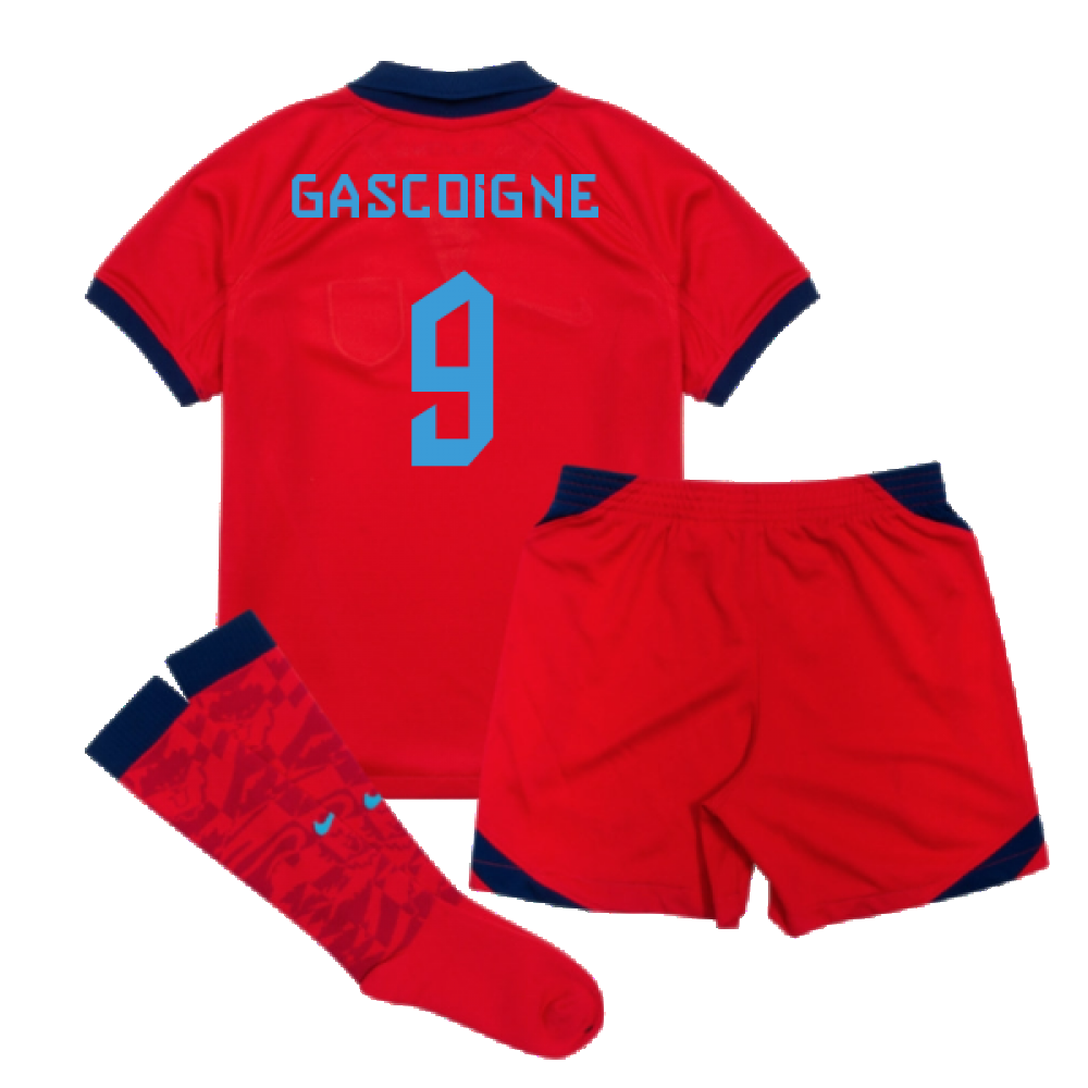 2022-2023 England Away Mini Kit (Gascoigne 9)