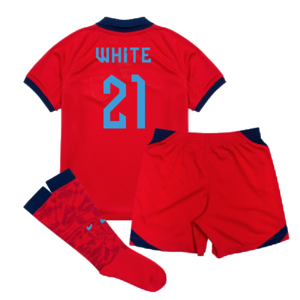 2022-2023 England Away Mini Kit (White 21)