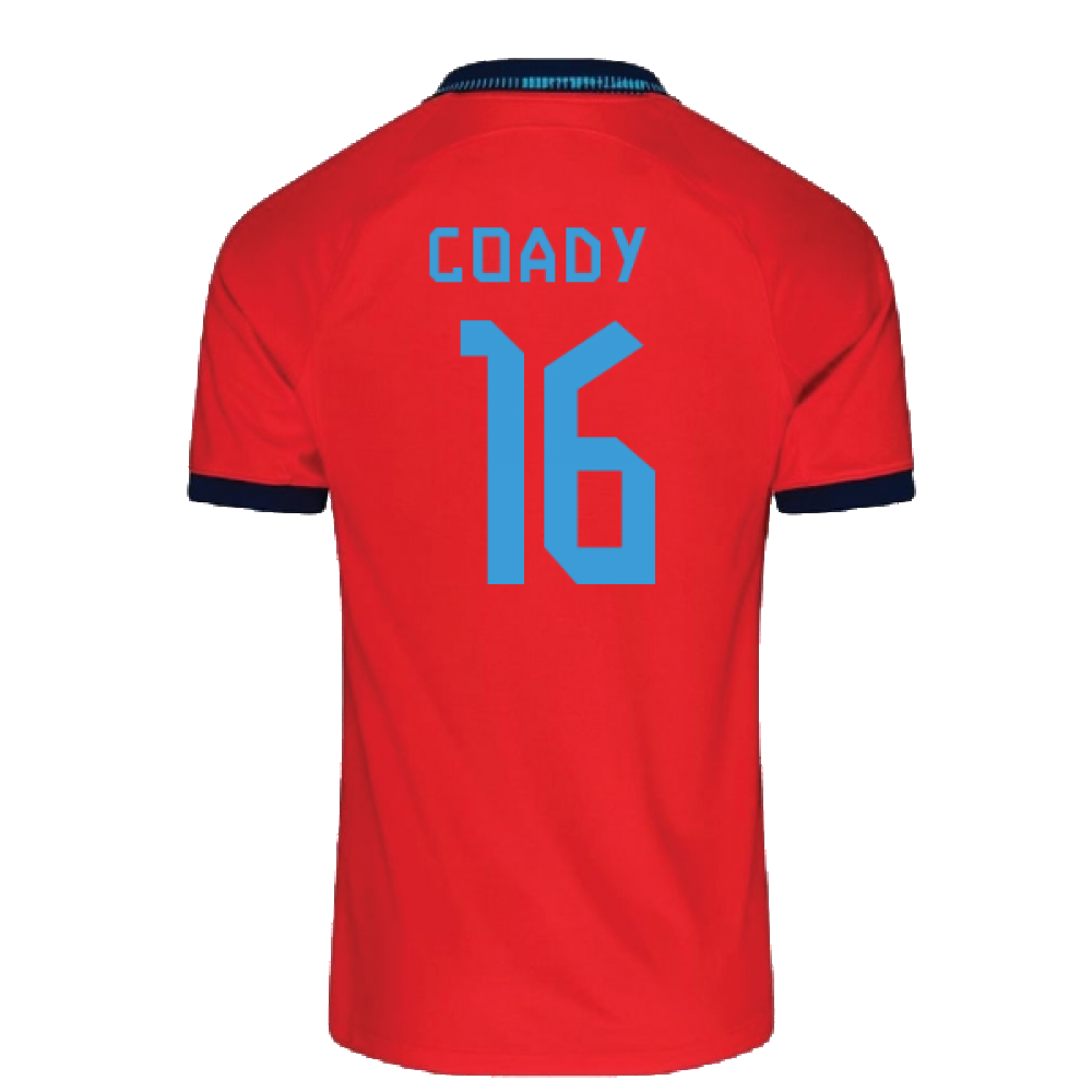 2022-2023 England Away Shirt (Kids) (Coady 16)