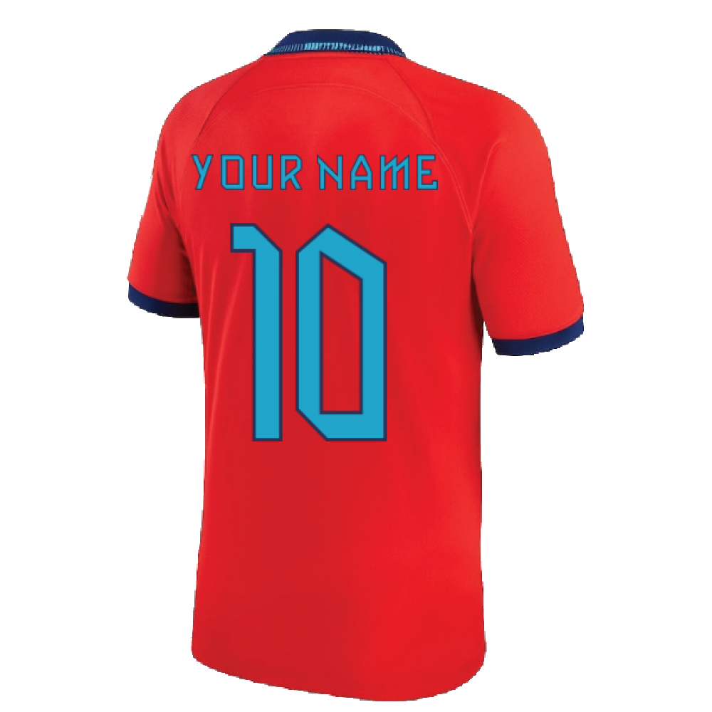 2022-2023 England Away Shirt (Your Name)